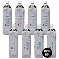 유나인베이스 헛개진액 1.5L X 8개/헛개차 헛개농축액, 8개