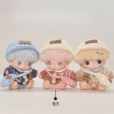 팝마트 디무 새로운 시작의 일기 시리즈 니트 모자 스웨터 가방 세트 인형옷 인형제외, 핑크 니트 모자+스웨터+가방 세트-인형 제외, 디무에 적용됨