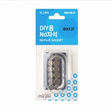 마그피아 초강력 ND자석 네오디움 원형 8X3T 12개입