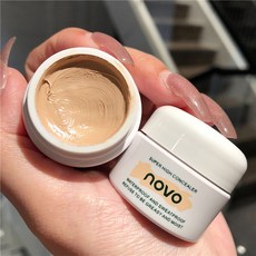 novo 高清明淨遮瑕膏 自然細滑 防水防汗, 1個, 2#自然白+270刷,12g