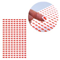 시정 체크 화살표 검수 스티커 1장 eun684ga, 1개, 1개입, 단일