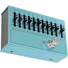 전문 기타 이펙트 페달 전기 컨트롤러 10밴드 이퀄라이저 액세서리 31.25Hz ~ 16kHz, 전문 기타 이펙트 페달 전기 컨트롤러 10밴드 이퀄라이
