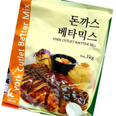 우리쌀튀김가루 업소용 식당 분식점 식자재 재료 돈까스배터믹스 1kg, 본상품
