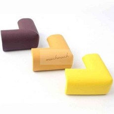 많이04 4P 쿠션 모서리보호대 아기모서리보호대, 소 - 옐로우