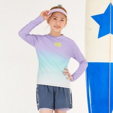 오션스카이 2color 여아 graphic 래쉬가드