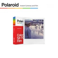 Polaroid 寶麗來 SX-70 彩色白框相紙, 1個, 單入(2024/2生產), N/A