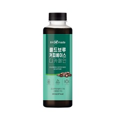 흥국 콜드브루 커피베이스 디카페인 440mL 8개, 1박스, 8개입