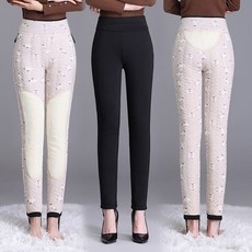 P L T V 超厚護膝護腰800剋冬季加絨保暖褲，高腰外穿打底褲，加厚女棉褲，保暖舒適，修身顯瘦