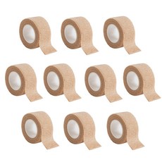 더편한생활 의자 발커버 테이프 긁힘 소음 미끄럼 방지 패드, 10개, 베이지