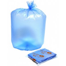 쓰레기봉투 배접봉투 파랑, 80L, 100개
