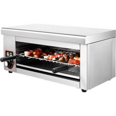 1500W 살라맨더 브로일러 전기 치즈 멜터 치즈멜터 그릴 상업용 카운터탑 스테인리스 스틸 토스터 오븐 50℃300℃ 빅혼 적외선 녹이기 토스트 샌드위치 스테이크