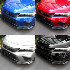 11代 CIVIC 專用 水轉印卡夢 前下巴, 1個