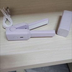 迷你捲直兩用夾板, 鳶尾紫usb宿舍必備神器夾板,送數據線, 1個