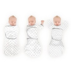 SwaddleDesigns 6방향 Omni Swaddle Sack® 신생아용 팔걸이 포대기 깜짝 반사를 진정시키는 더 많은 옵션 수면 개선 쉬운 전환 아기 수면 주머니, 타이니 고슴도치