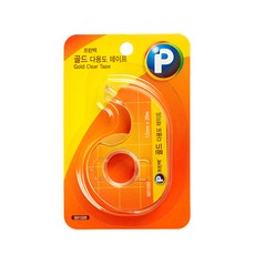 골드다용도테이프(디스펜서/ GD1220 /12mm x 20m/프린텍), 1개