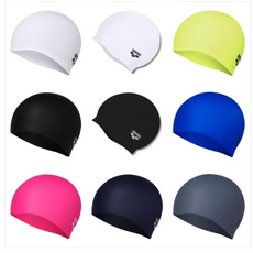 아레나 A3AC1AC01 남여공용 성인 실리콘 수모, Free, BLU, 1개