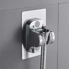 접착 샤워기 홀더 고정 걸이 무타공 각도조절 접착식, 상세페이지 참조