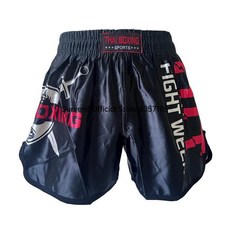 태국 복싱 반바지 신축성 무에타이 경량 킥복싱 그래플링 케이지 파이팅 팬츠, 1개, 12. ZA6