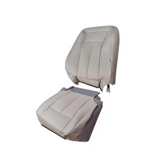 Vroelos 조수석 바닥 및 상단 린 뒷좌석 커버 포드 익스페디션 2007-2014에 맞는 그레이 시트 커버, Vroelos 조수석 바닥 및 상단 린 뒷좌석 커버,