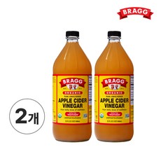 브래그 애플사이다비네거 음용식초, 946ml, 2개