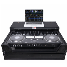 [플라이트 케이스] Prox Fits Pioneer DJ DDJ-REV7 Case Black On Black (W) / Laptop Shelf & Wheels, 방문수령