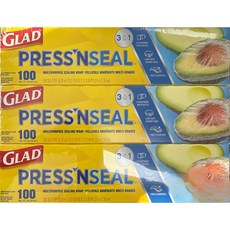 글래드 프레스 앤씰랩 3개 30cmx31cm 냉장냉동 코스트코, 31m, 1팩