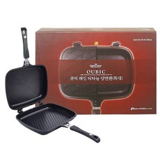 퀸센스 큐빅 패킹 티타늄 양면팬 특대 dok+94414jF