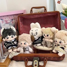 臺灣出貨 10cm娃衣 十釐米棉花娃娃10cm娃衣diy套裝毛絨公仔替換裝便宜包郵今日校供 娃衣 娃娃配件 娃娃裝, 1個, 小狗套裝（無褲款）,10cm娃衣