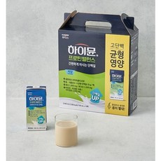 일동후디스 하이뮨 프로틴 밸런스 저당 음료, 4개