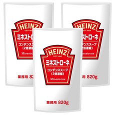 하인즈 2배 농축 미네스트로네, 820g, 3개