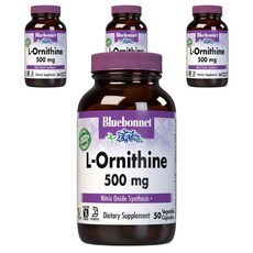 블루보넷 L-오르니틴 500mg 베지터블 캡슐, 50개입, 4개, 50정