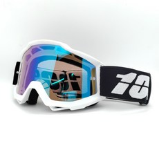 運動護目鏡 防風鏡 防沙鏡 臺灣出貨 迷戰術裝備 滑雪鏡 防飛沫 摩託車護目鏡 X, 白色, 1個