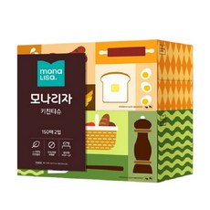 모나리자 주방용 팝업 키친티슈 뽑아쓰는 키친타올, 150매, 2개