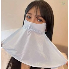 햇볕차단 마스크 블루 햇빛차단