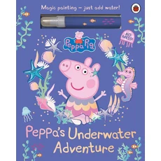 Peppa Pig佩佩豬海底冒險魔法水畫冊，兒童繪畫啟蒙益智玩具，安全無毒環保材質, Ladybird UK