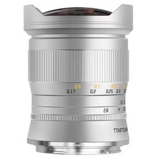 티티아티산 11mm F2.8 풀프레임 초광각 어안렌즈, 니콘 Z(실버)
