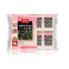 양반 히말라야 소금 김, 4.5g, 16개