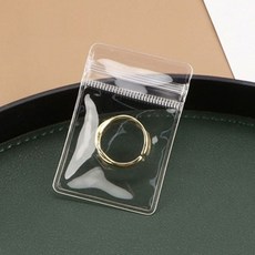 미니 투명 지퍼백 악세사리 포장 4cm, 본상품
