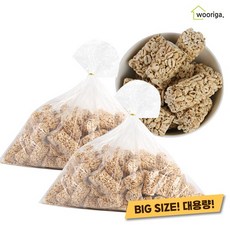 밀보리가락 1kg + 1kg 밀보리강정 대용량과자 옛날과자, 단품없음