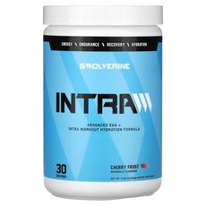 Swolverine Intra 체리 프로스트 285g(10.05oz) Swolverine (스울버린), Swolverine, Intra, 체리 프로스트, 28, 285g, 1개