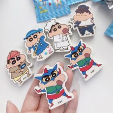 (당일발송) 짱구 지우개 2개세트 가챠 캐릭터 신학기 답례품, 짱구지우개2개세트