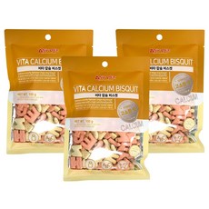 애니펫 비타 칼슘 비스켓 100g, 고소한맛, 3개