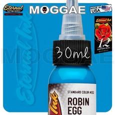 Eternal伊特諾 藍色0.5 2oz 美國紋身色料 專業刺青色乳, 1個, 30ML#羅賓蛋藍Robin Egg, 羅賓蛋藍Robin Egg