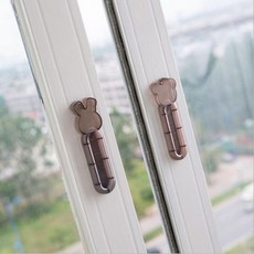 도어손잡이 수납장 흡착 가구 동물 키밍 9307YS mar*97074zQ, 블루