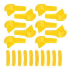 클라나타 타이어 기계 부품 오리 20개 체인저 마운트 디마운트 인서트 림 프로텍터 액세서리, 타이어 체인저 마운트 디마운트 헤드 20개 덕 인서트