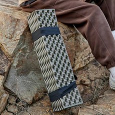 손할매 프리미엄 백팩킹 IXPE 14단 발포 캠핑매트, 카키