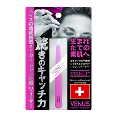 레진 비너스 트위저 족집게, 1개, 핑크