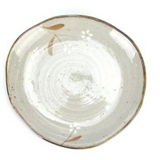 도자기 반찬그릇 샐러드접시 평평한접시 타원형그릇, 로코 설화 5.5인치 접시