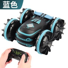 RC카 수륙양용차 오프로드 스피드 배터리 2세트 D12 NI 원리모컨 레이싱 RC, 1 블루 라지, 패키지 원 바디 배터리 1개 드라이버