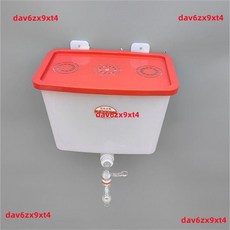 家用壁掛式塑料儲水桶水盆 約16升, 1個, PVC水龍頭,方口小號無蓋約10升水